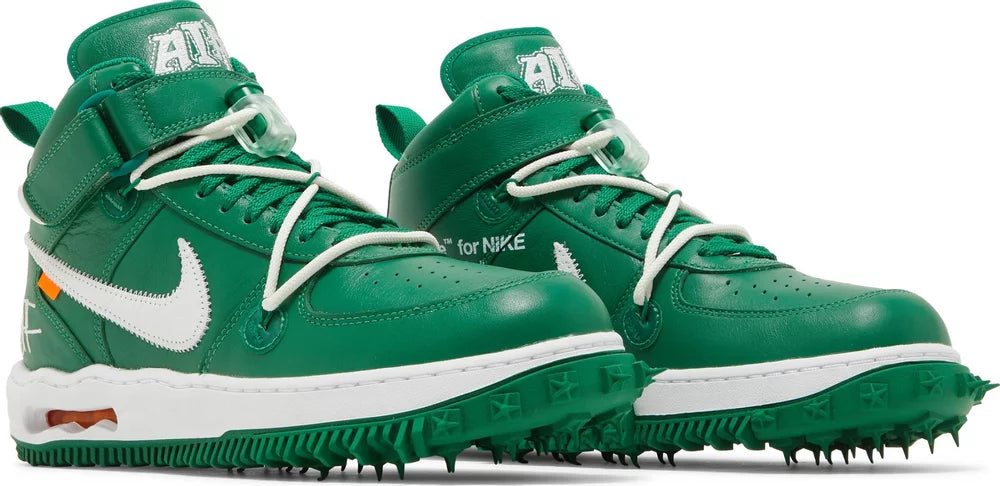 Air Force 1 Mid SP Leather x Off-White- Pine Green