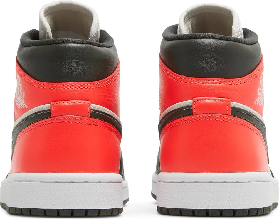 nike air jordan 1 mid newsprint